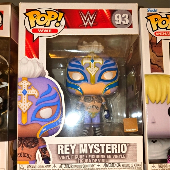 Funko Pop WWE #93 Rey Mysterio Figure Brand New - Picture 1 of 1